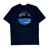 Responsibili-Tee Patagonia Graphic T-Shirt - Small Navy Polyester Blend
