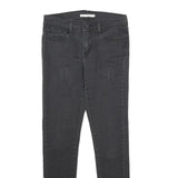 LEVI'S 710 Super Skinny Womens Jeans Black Slim Skinny Denim W29 L30 Zip Cotton