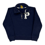 Age 5 Polo By Ralph Lauren 1/4 Zip - Small Navy Cotton