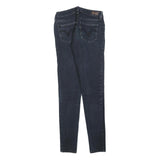 LEVI'S 535 Womens Slim Dark Blue Denim Slim Skinny Jeans W24 L30