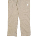 DICKIES Mens Jeans Beige Relaxed Straight Denim W36 L32 Workwear Utility