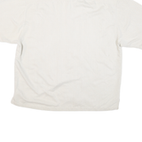 BUNGALO BRAND Mens White Casual Shirt XL Button Front Short Sleeve Pocket