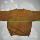 Jasper, Canada King Graphic Sweatshirt - 2XL Brown Cotton