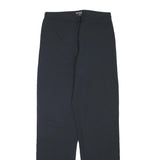 ESPRIT Womens Black Regular Fit Straight Leg Trousers W26 L30 Classic Workwear
