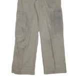 CARHARTT Mens Cotton Blend Beige Regular Straight Trousers W28 L28 Workwear