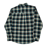 Woolrich Checked Flannel Shirt - 2XL Blue Cotton