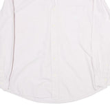 CHAPS Mens White Cotton Shirt XL Button-Down Collar Long Sleeve Casual Classic