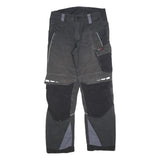 DICKIES Womens Black Cotton Blend Relaxed Workwear Trousers W30 L28