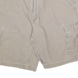 CARHARTT Mens Shorts Beige Cargo Relaxed 2XL W40 Workwear Durable Cotton Blend