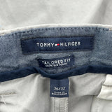 Tommy Hilfiger Chinos - 36W 32L Grey Cotton