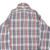LEVI'S Mens Red Blue Yellow Check Shirt XL Cotton Blend Long Sleeve Casual