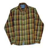 Marmot Checked Flannel Shirt - Large Multicoloured Cotton