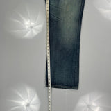 Carhartt Boot Cut Jeans - 34W 30L Blue Cotton