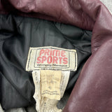 Stonewall Grad 85 Prime Sports College Varsity Jacket - Medium Burgundy Leather