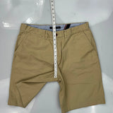 Tommy Hilfiger Chino Shorts - 35W 9L Beige Cotton