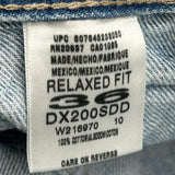 Dickies Carpenter Shorts - 36W 11L Light Wash Cotton