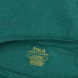 Polo By Ralph Lauren Slim Fit T-Shirt - Large Green Cotton