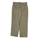 Wrangler Cargo Trousers - 32W 28L Beige Cotton