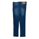 Age 10 True Religion Skinny Jeans - Medium Blue Denim