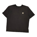 Carhartt T-Shirt - XL Black Cotton
