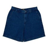 Riders Denim Shorts - 32W UK 14 Blue Denim