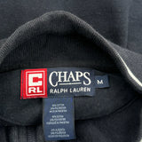 Chaps Ralph Lauren 1/4 Zip - Medium Navy Cotton Blend