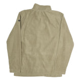 COLUMBIA Mens Beige Jacket L Polyester Plain Zip Full Length Outdoor Casual