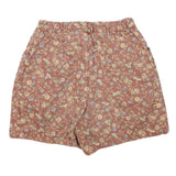 LIZWEAR Womens Shorts Pink Floral Print Casual S W25 Summer Wear