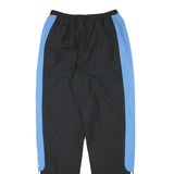 ADIDAS Mens Joggers Black & Blue Regular Tapered M W26 L31 Sportswear Track