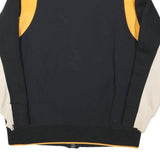 ADIDAS Mens Black & Cream Letterman Style Jacket M Polyester Blend Sportswear