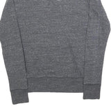 NIKE Mens Grey Sweatshirt Crew Neck XS Just Do It Logo Cotton Blend Pullover