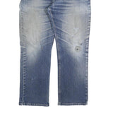 DICKIES Mens Blue Regular Fit Straight Denim Light Wash W40 L32 Workwear Jeans