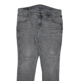CALVIN KLEIN JEANS Mens Grey Slim Skinny Denim Cotton Blend W36 L32 Stylish