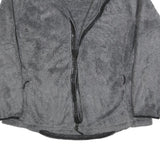 THE NORTH FACE Womens Grey Polyester Zip Jacket 2XL Fleece Casual Outdoor