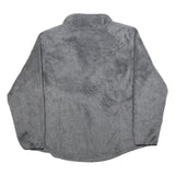THE NORTH FACE Womens Grey Polyester Zip Jacket 2XL Fleece Casual Outdoor