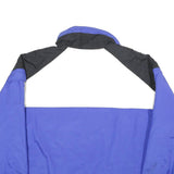 REI Mens Blue & White Panelled Nylon Zip Jacket XL Outdoor Casual Windbreaker