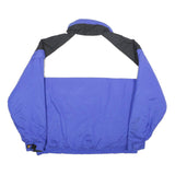 REI Mens Blue & White Panelled Nylon Zip Jacket XL Outdoor Casual Windbreaker