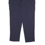 CARHARTT Mens Relaxed Navy Blue Cotton Blend Cargo Trousers W40 L34 Workwear