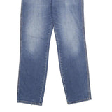 WRANGLER Mens Blue Regular Fit Straight Denim Jeans W33 L34 Classic Casual Wear