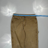 Unbranded Carpenter Pants - 34W 32L Brown Cotton