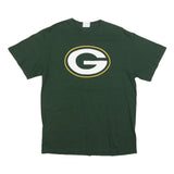 NFL Mens Green Rodgers 12 Graphic T-Shirt L Short Sleeve Crew Neck