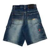 Southpole Cargo Denim Shorts - Mediumw 10L Dark Wash Denim