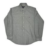 Ralph Lauren Shirt - Large Grey Cotton
