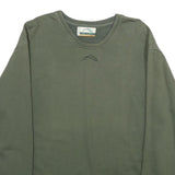 VITA.LIFE Mens Green Cotton Crew Neck Sweatshirt M Casual Pullover Top