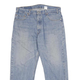 LEVI'S 505 Mens Jeans Blue Regular Straight Denim Medium W36 L27 Classic Zip
