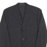 JOOP! Mens Black Wool Blend Classic Jacket XL Woven Button Closure Tailored