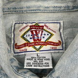 Levis Denim Shirt - Large Light Wash Cotton