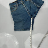 Levis Denim Shorts - 28W UK 10 Blue Denim