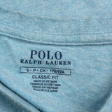 Polo By Ralph Lauren T-Shirt - Small Blue Cotton