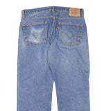 LEVI'S 501XX Mens Jeans Blue Regular Straight Denim Medium W32 L28 Classic